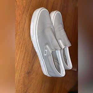 Women’s Size 10 Grey Vans